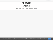 Tablet Screenshot of primaveraperfum.pl